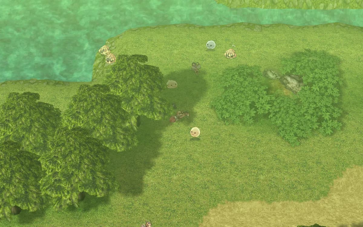 Porings on the Prontera Fields during an invasion