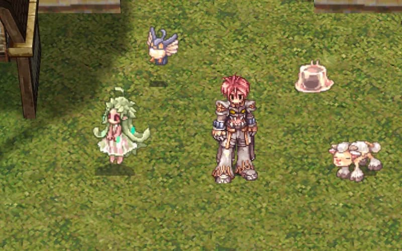 The four homunculus types side by side; in the game you have one at a time.