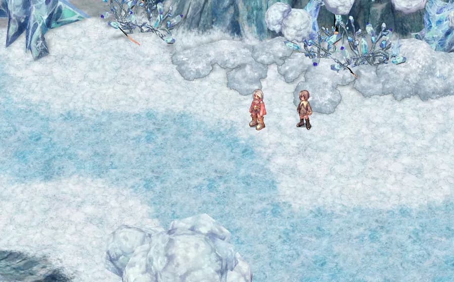 Issgard Ice Castle, where the Warper drops you off