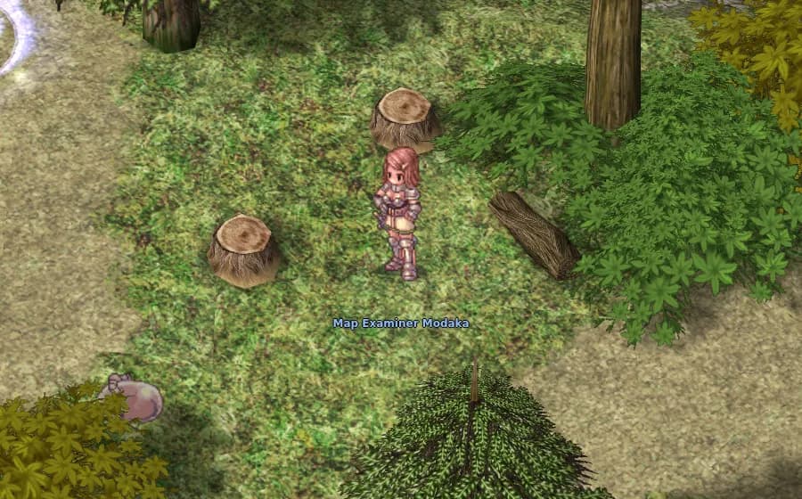 Map Examiner Modaka in game