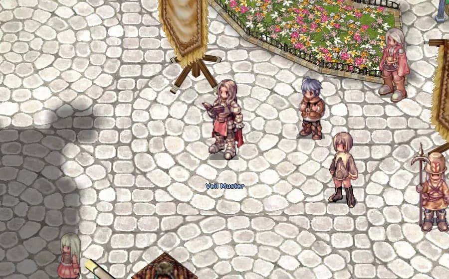 Veil Muster, the entrance