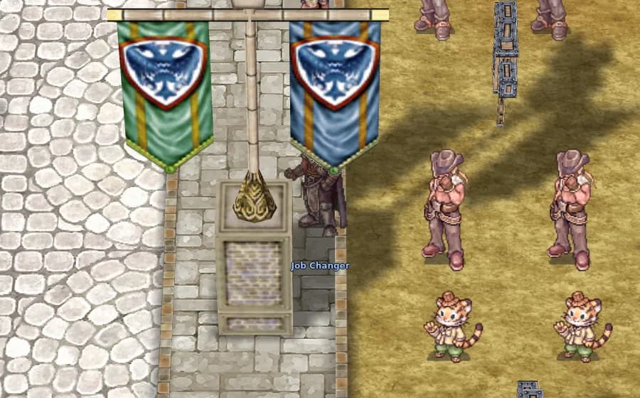 Job Changer in game