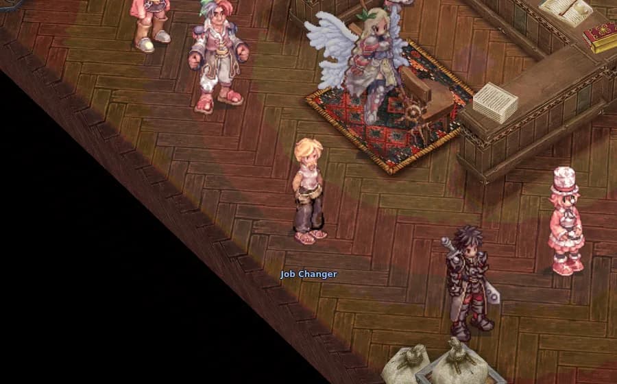 The Job Changer in Prontera's services hall