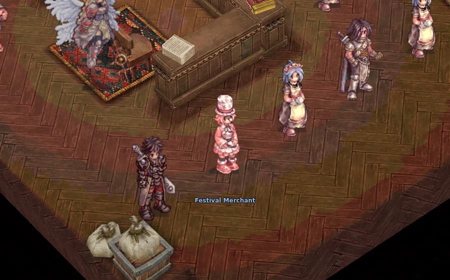 The Festival Merchant, where event tokens are spent
