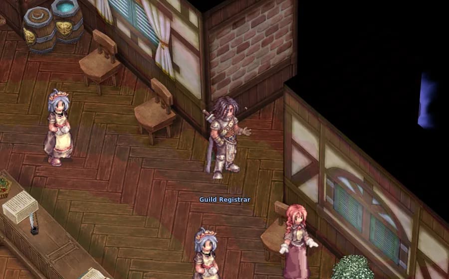 Guild Registrar in game
