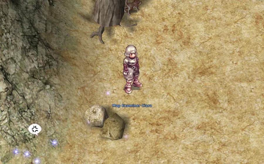 Map Examiner Ciara in game