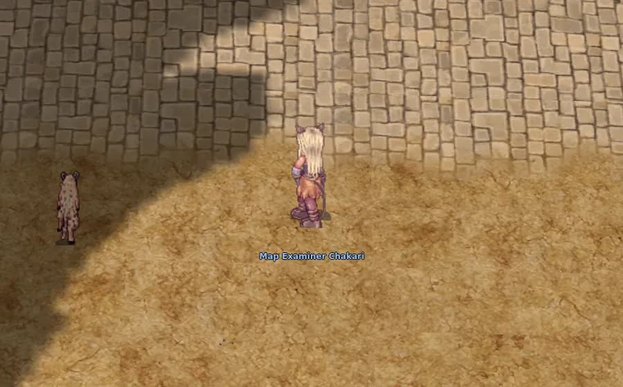 Map Examiner Chakari in game