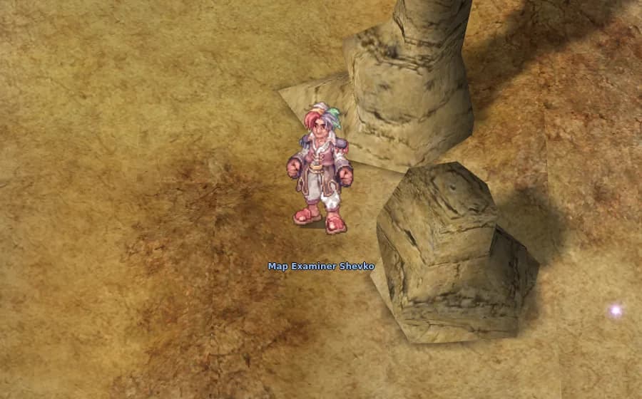 Map Examiner Shevko in game