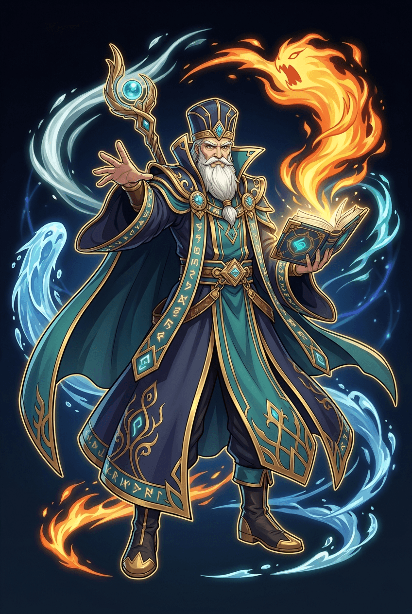 Elemental Master class art