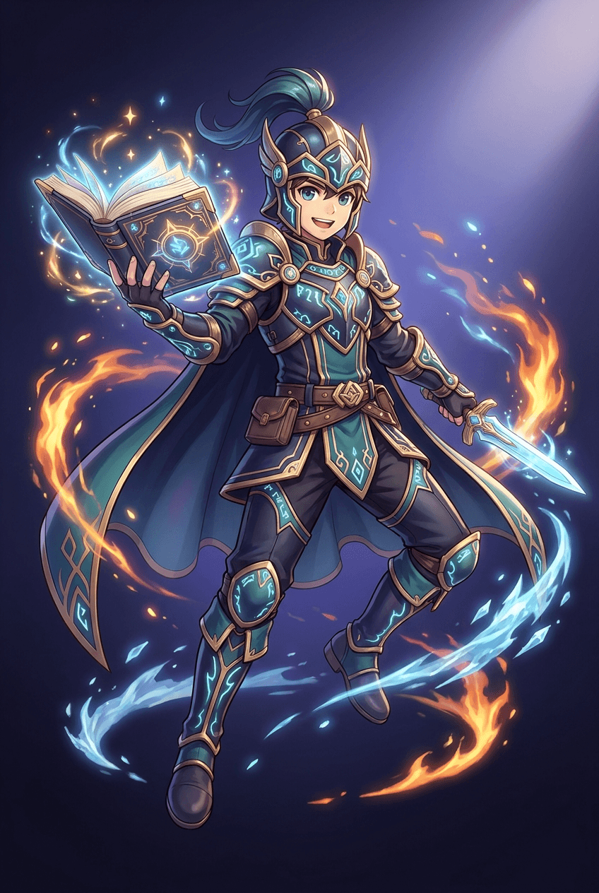 Hyper Novice class art
