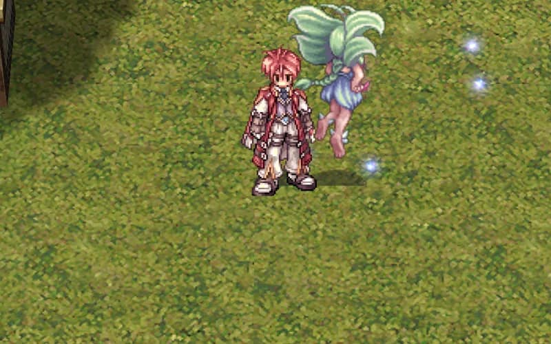 A Biolo with his Homunculus S, Eira. in game