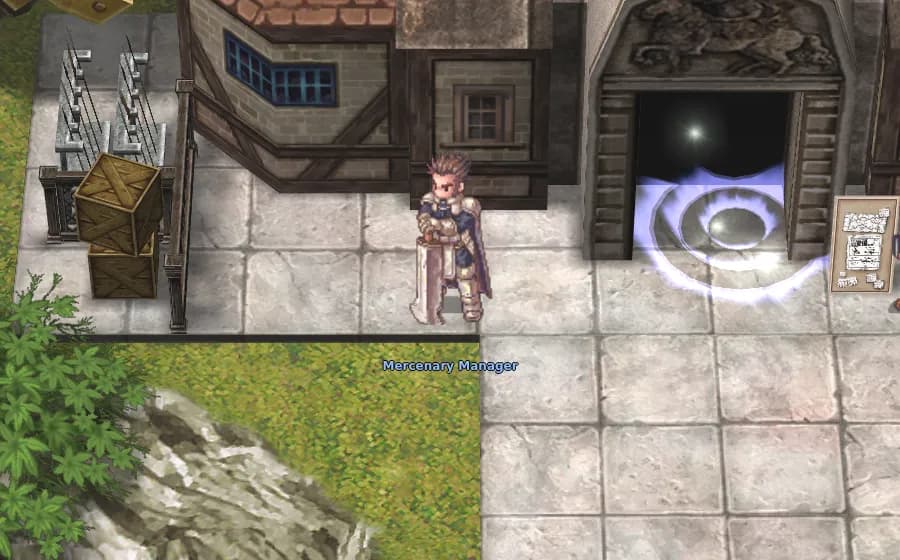 Mercenary Manager in game