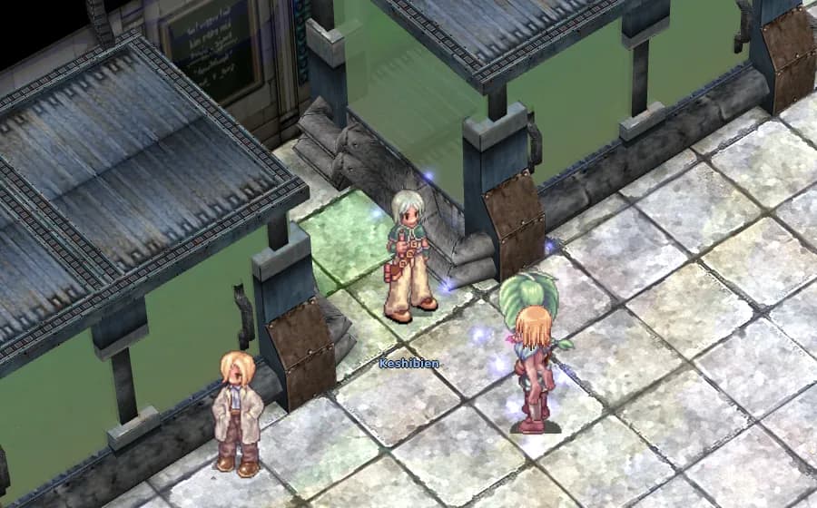 Keshibien in game