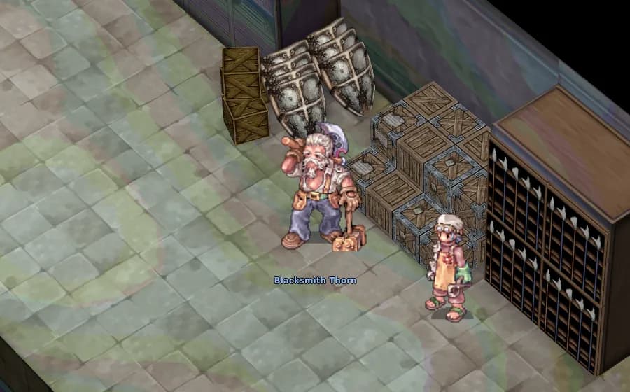 Blacksmith Thorn in game