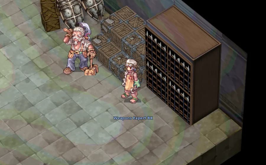 Weapons Expert BK in game