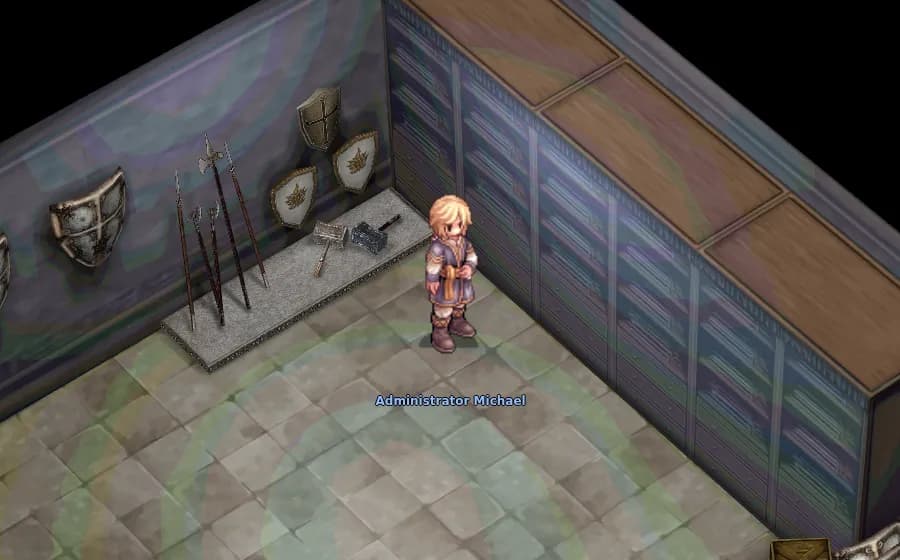 Administrator Michael in game