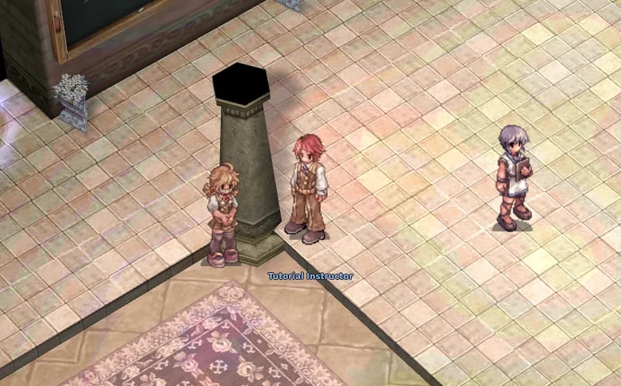 Tutorial Instructor in game