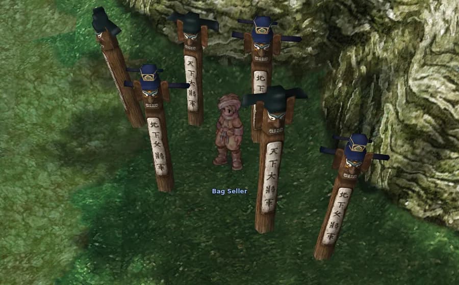 Bag Seller in game