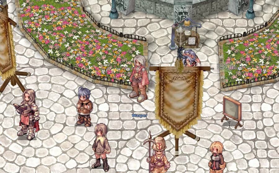 Warper in game