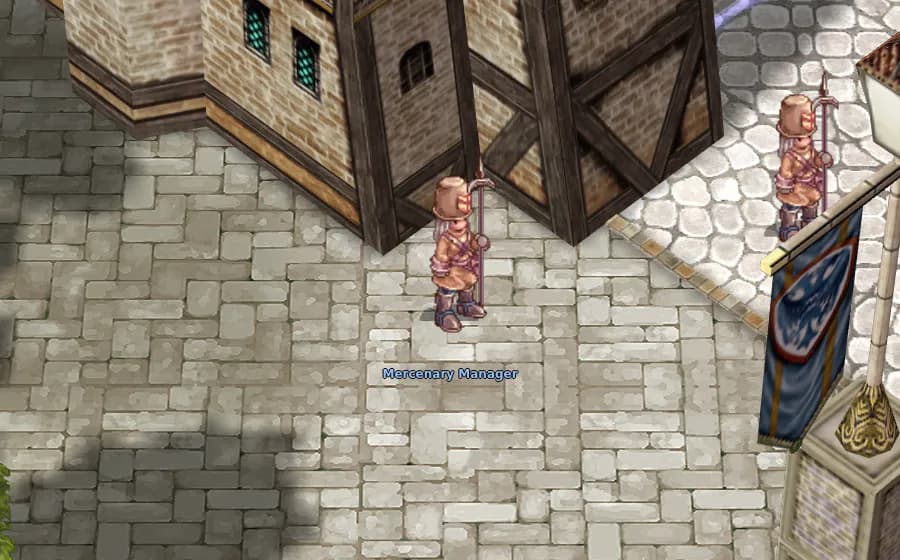 Mercenary Manager in game