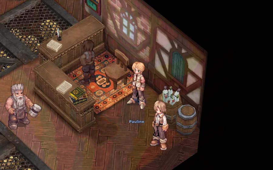 Pauline in game