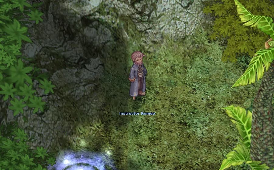Instructor Romeo in game