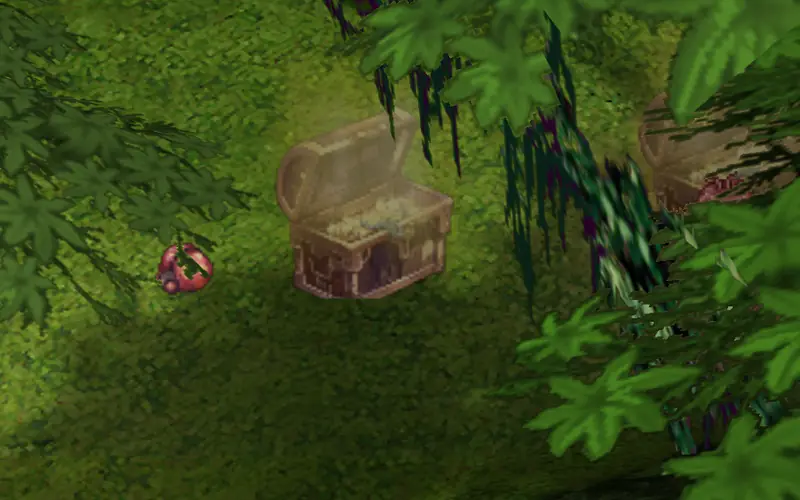 Treasure Hunt in Prontera Fields, in game