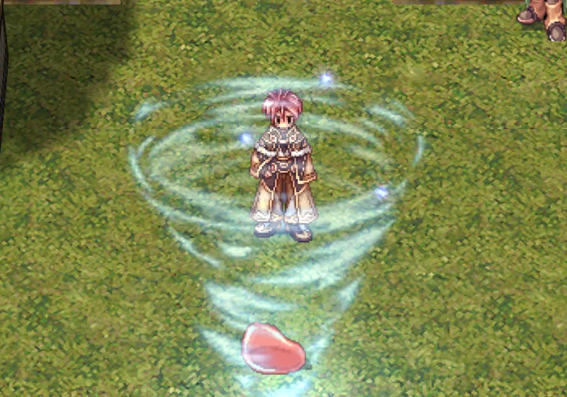 An Arch Mage casting Storm Cannon
