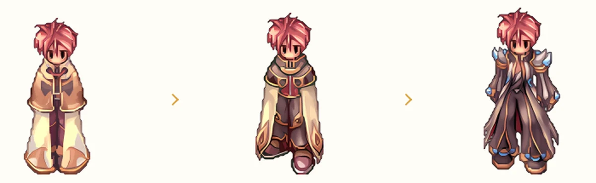 Mage, Wizard and Warlock pictures from the home page, drawn in HD with smooth outlines